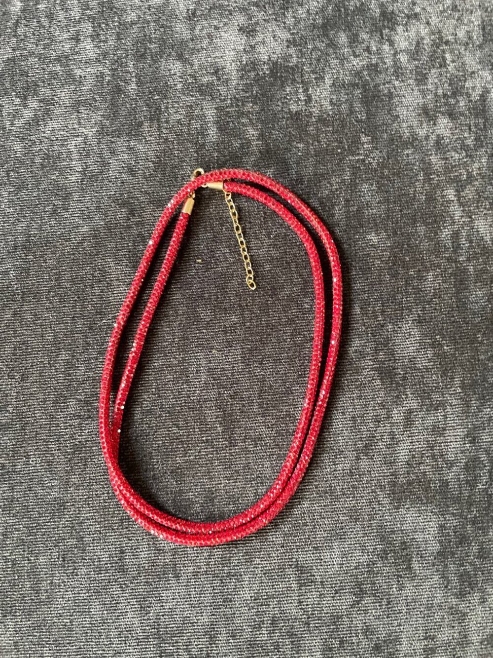 Lili Claspe Red Raya Wrap Necklace